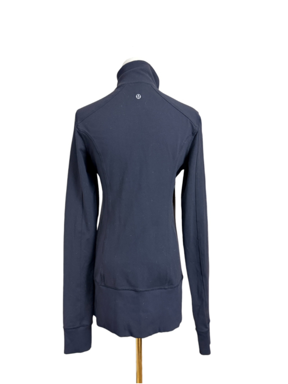 LULULEMON Nice Asana Black Jacket Luon Full Zip Athletic Gym Training Top, Sz 4 - Picture 5 of 16